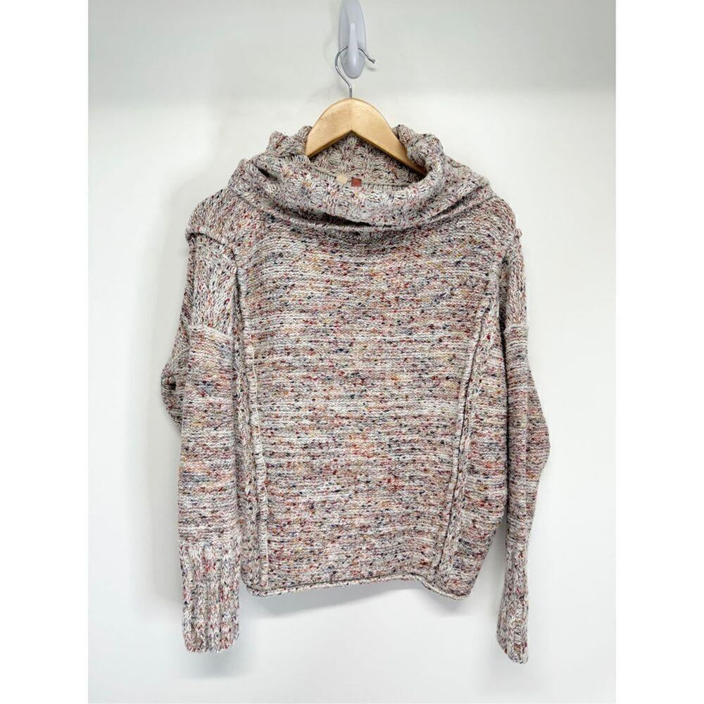 Anthropologie Pilcro Sweater Size XS Womens Cowl Neck Long Sleeve Multicolor - Picture 4 of 11